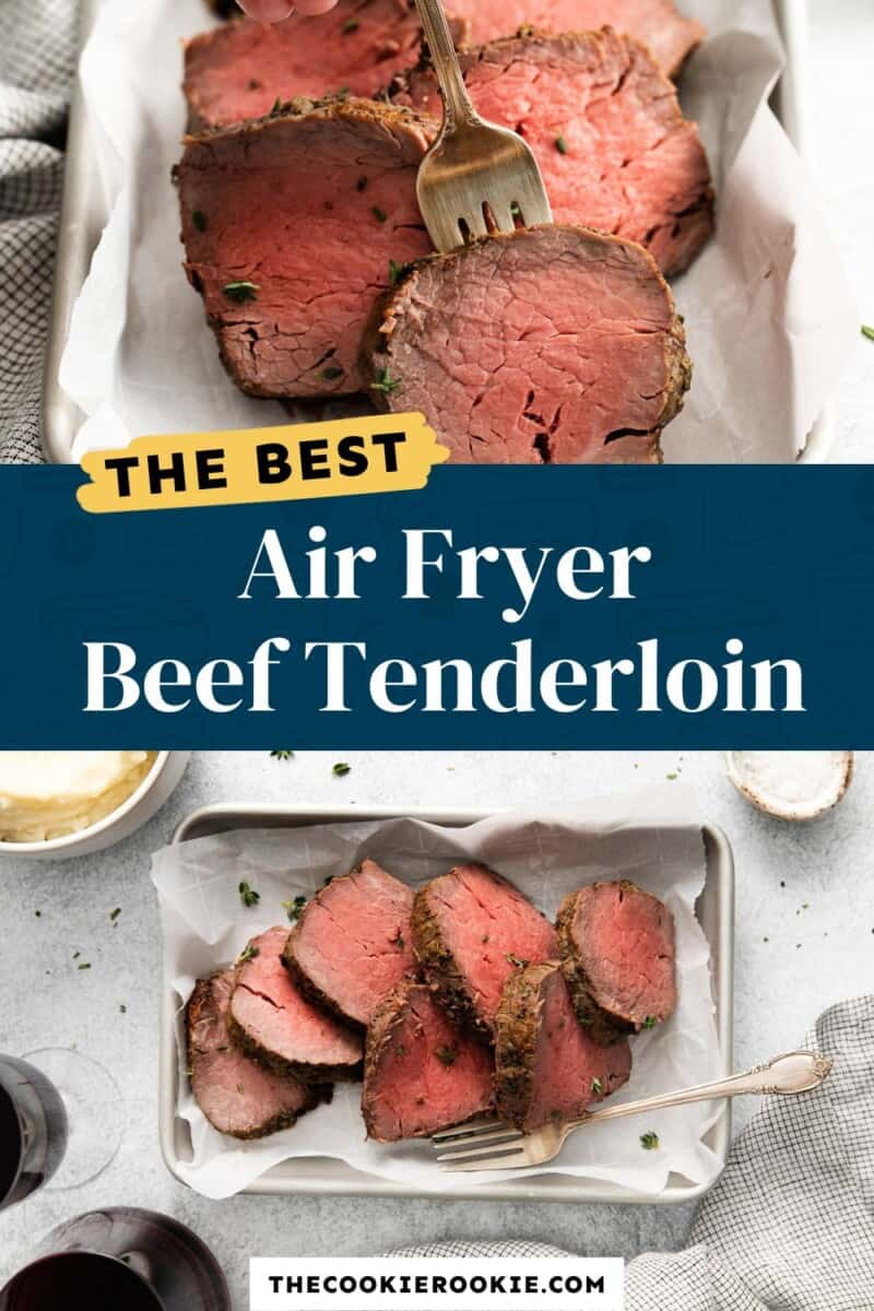 air fryer beef tenderloin pinterest