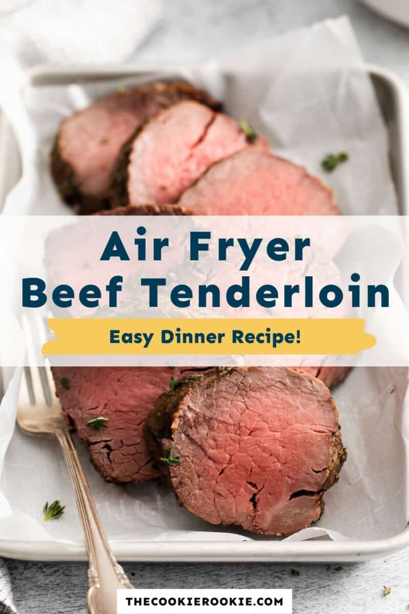 air fryer beef tenderloin pinterest