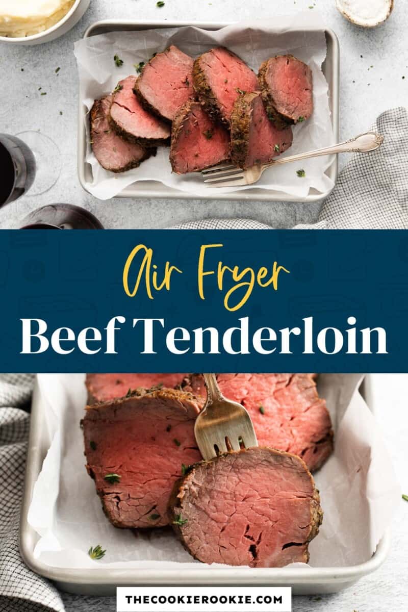 air fryer beef tenderloin pinterest