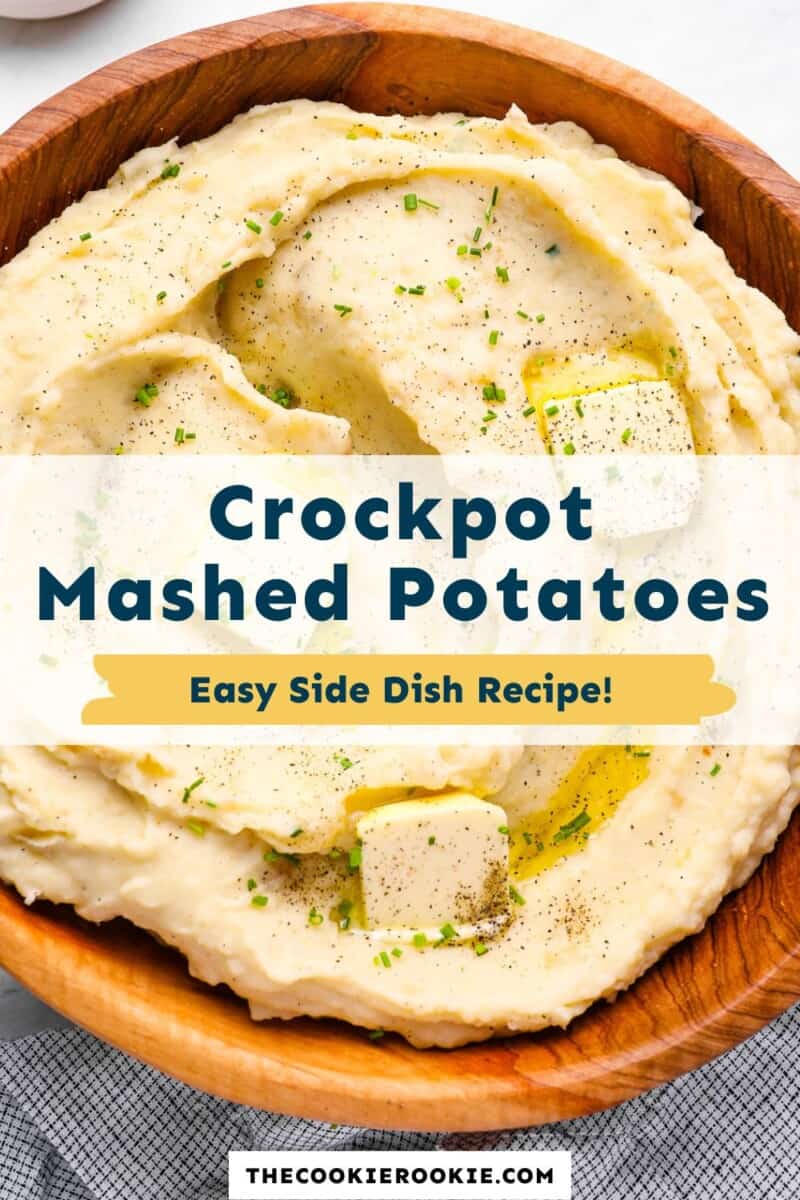 crockpot mashed potatoes pinterest