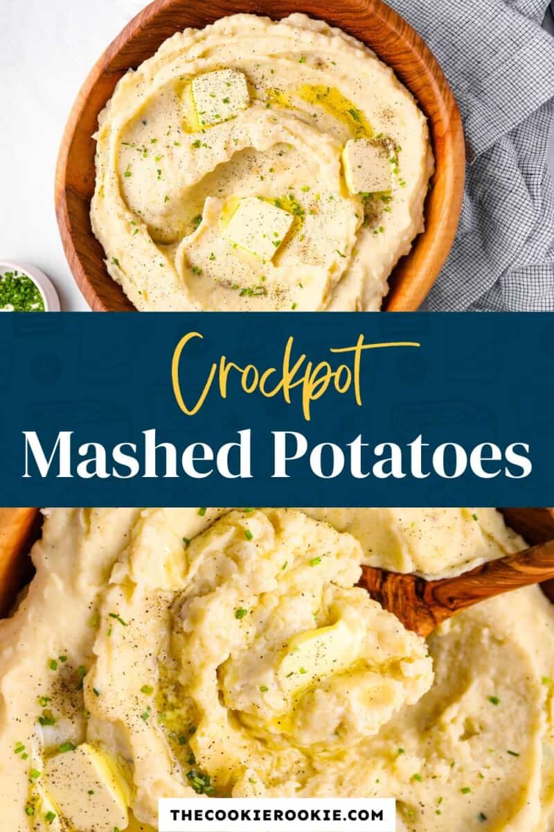 crockpot mashed potatoes pinterest