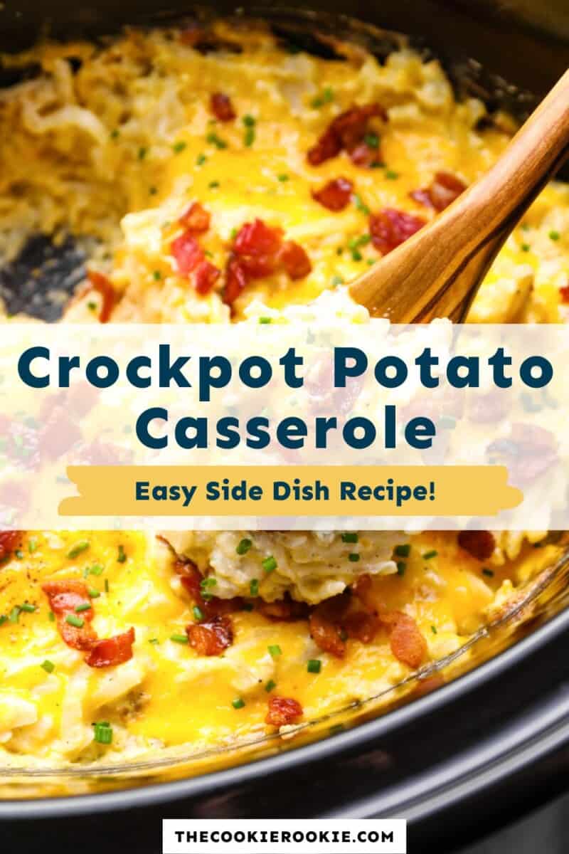 crockpot potato casserole pinterest