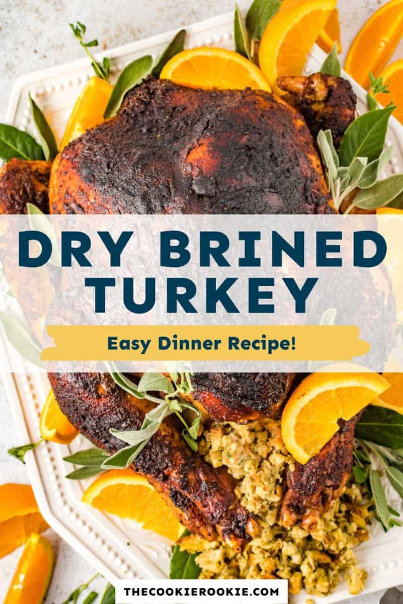 pin recipe: dry brined turkey
