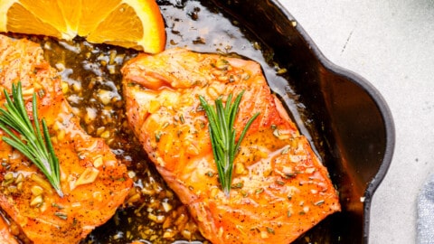 orange dressing for salmon Orange Glazed Salmon Recipe with Rosemary