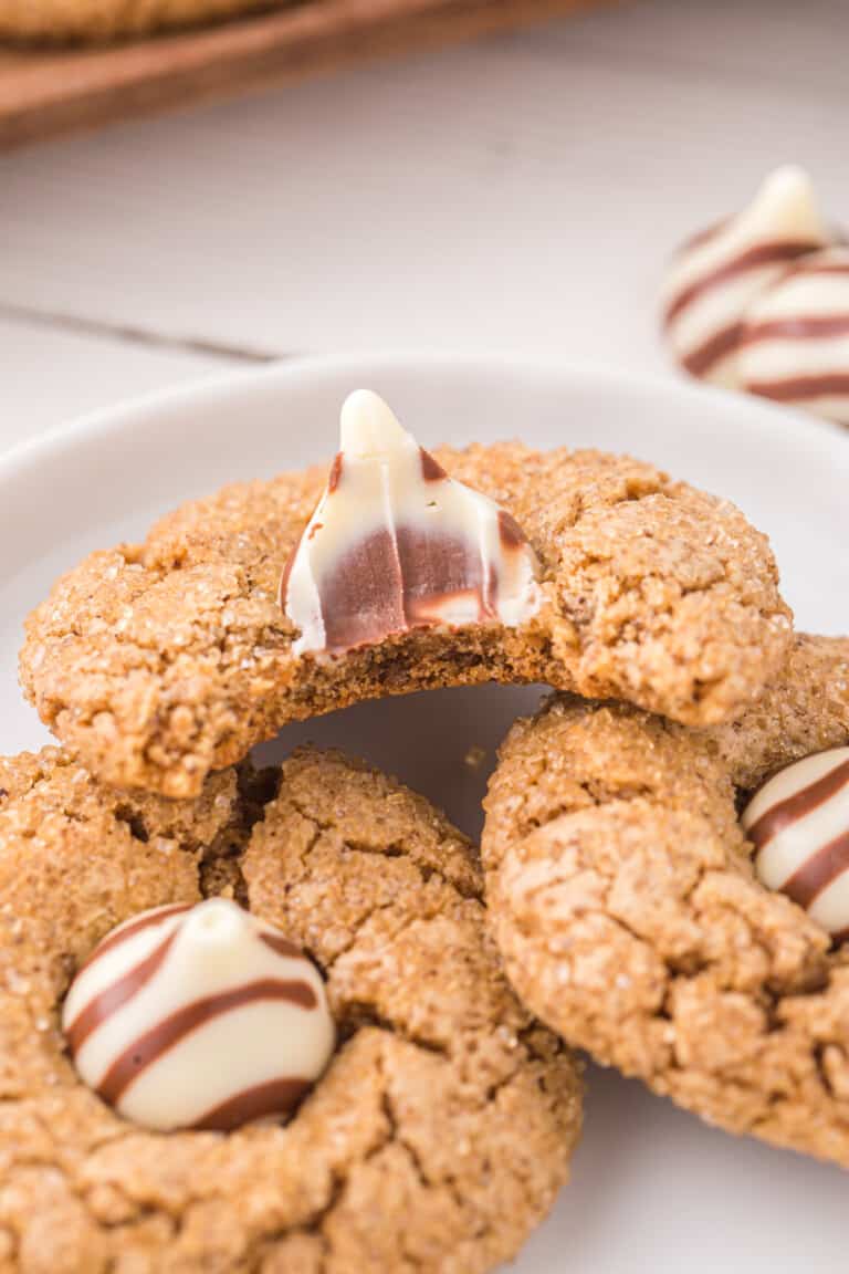 Gingerbread Kiss Cookies Recipe The Cookie Rookie®