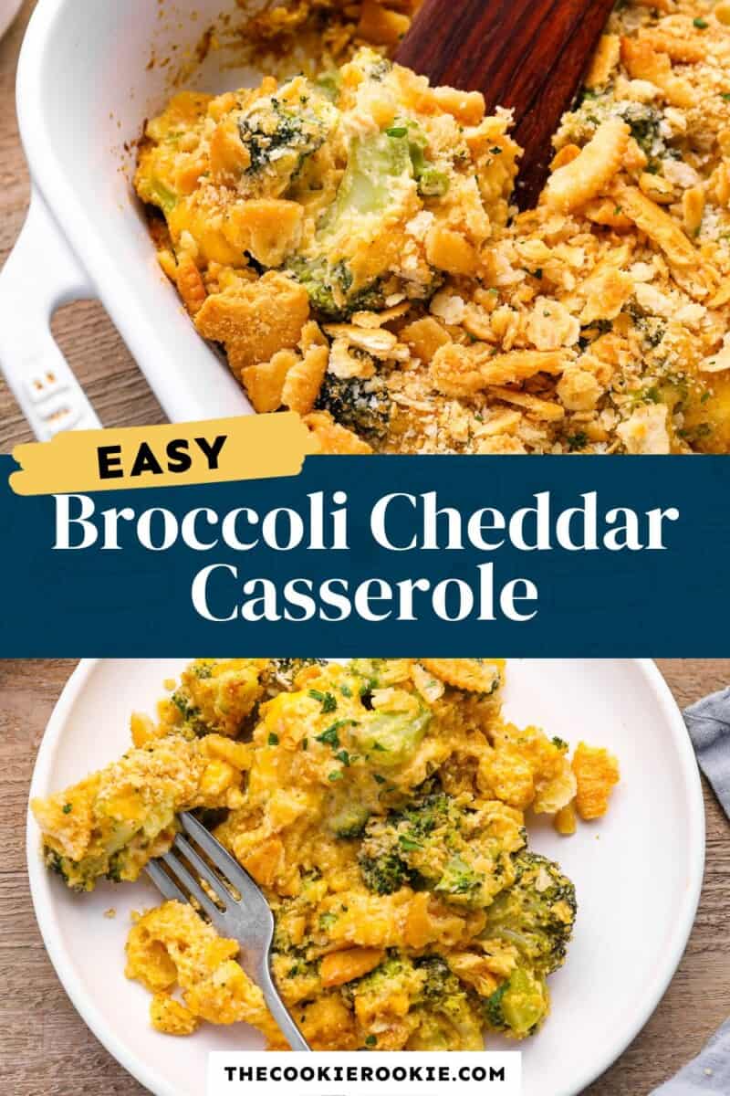 Broccoli cheddar casserole pinterest