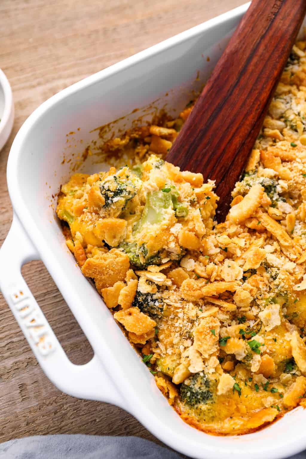 Broccoli Cheese Casserole Recipe The Cookie Rookie®
