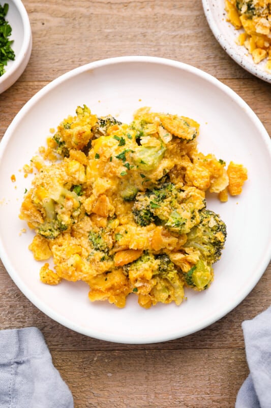 Broccoli Cheese Casserole The Cookie Rookie