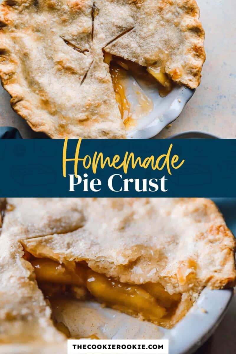 homemade pie crust pinterest