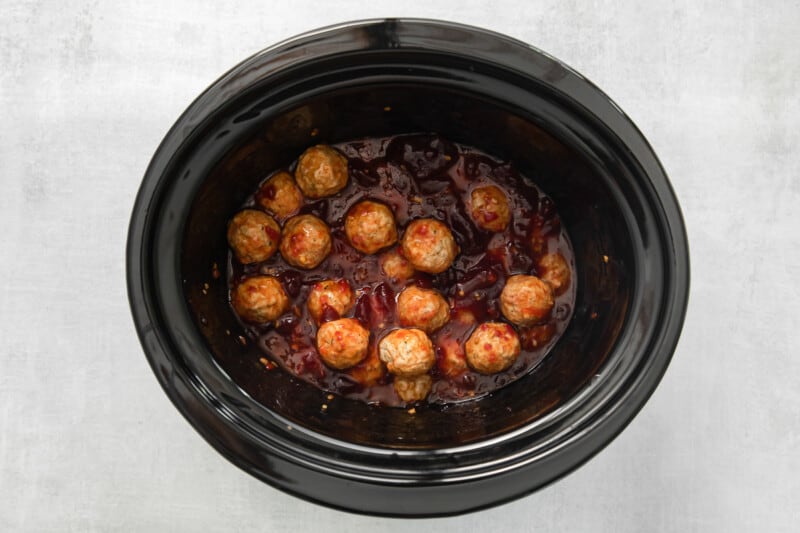 meatballs in a crockpot