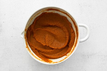 pureed pumpkin mixture