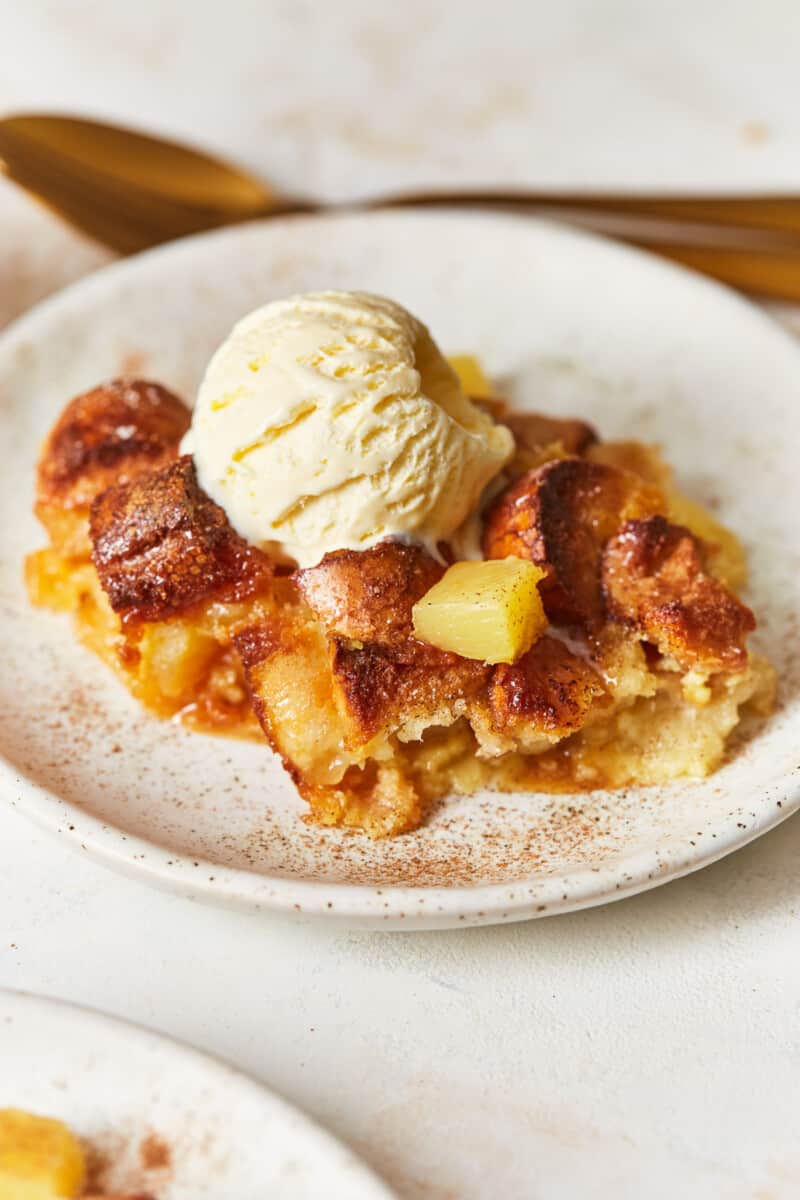 pineapple bread pudding