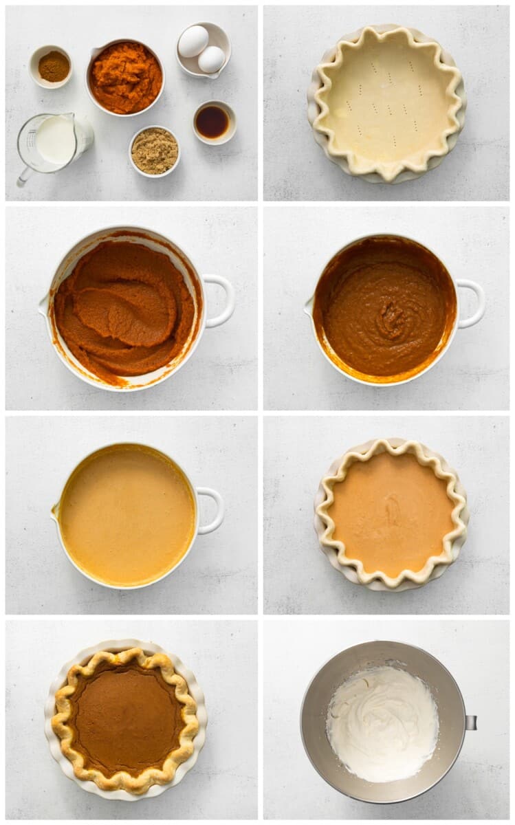 how to make pumpkin pie from scratch step by step photo instructions