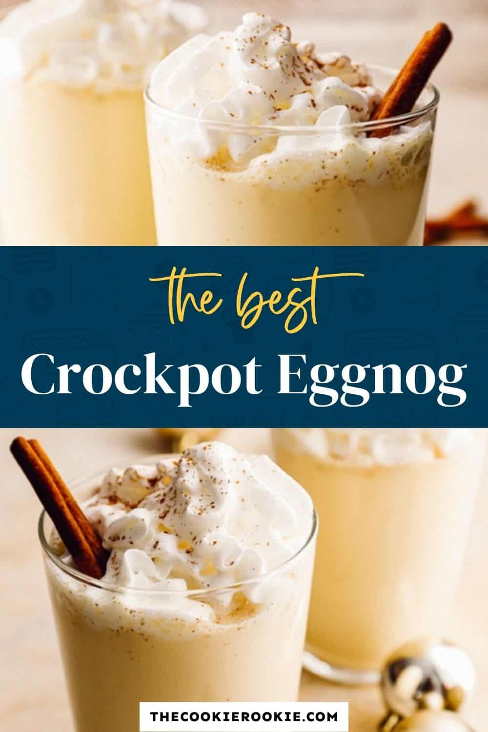 Crockpot Eggnog Recipe The Cookie Rookie®