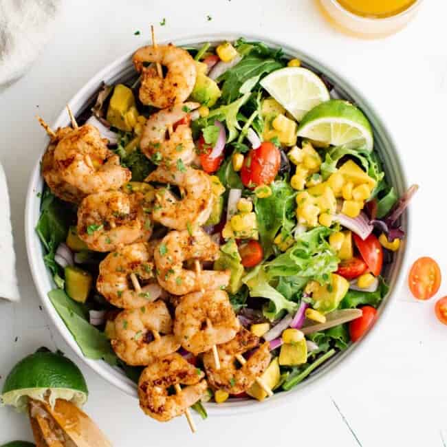 grilled shrimp salad