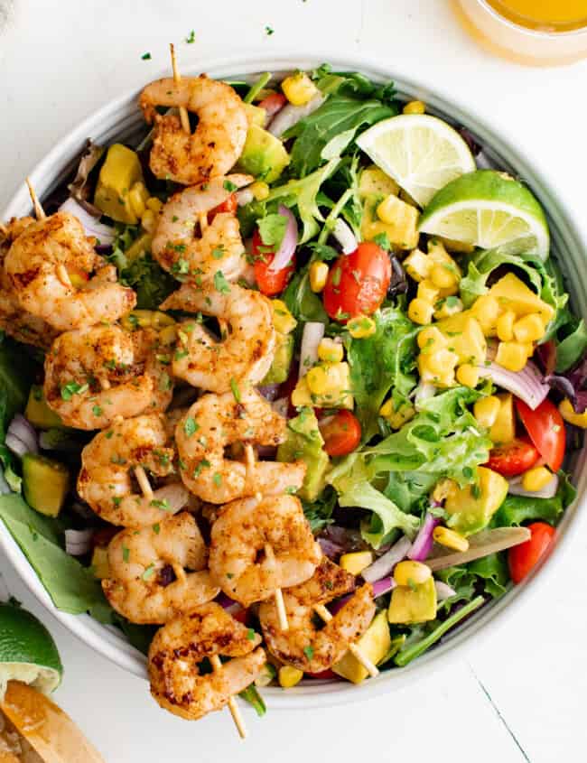 grilled shrimp salad