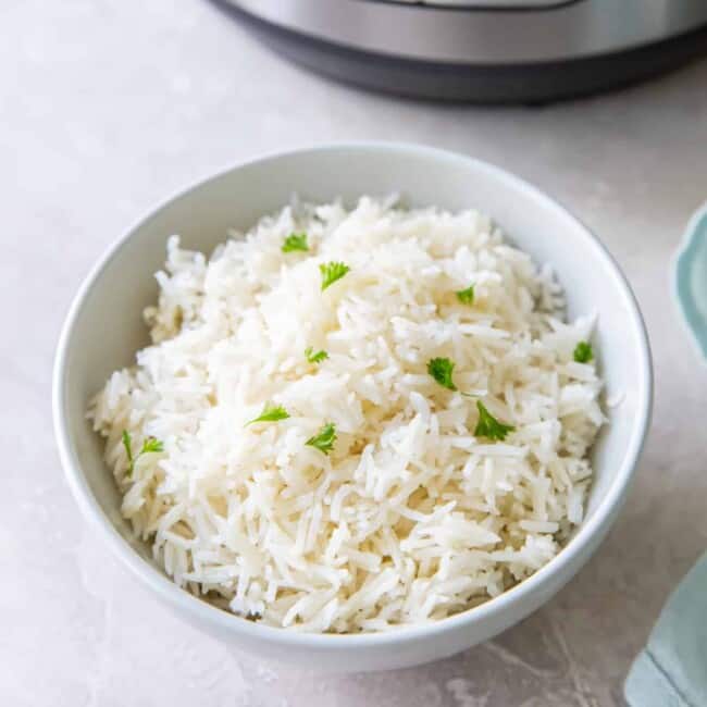 featured instant pot basmati rice.