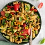 featured veggie pasta salad.