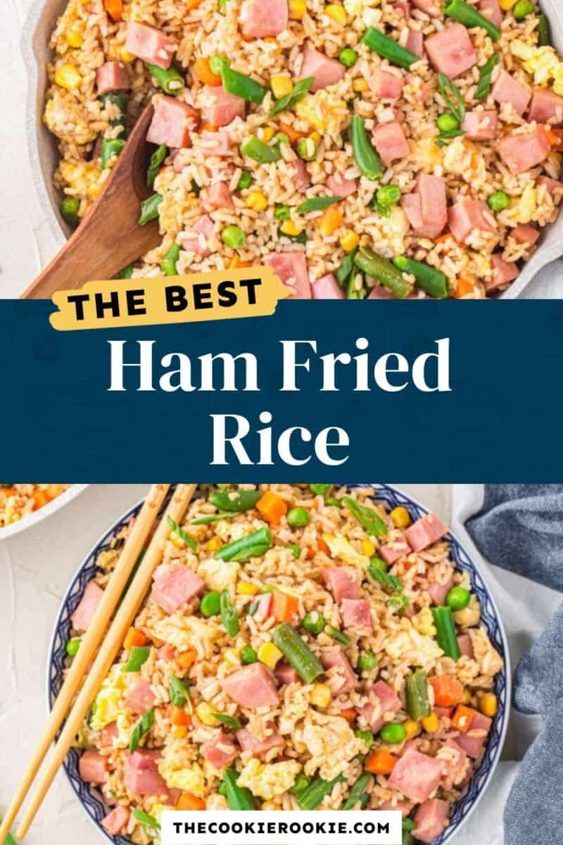 ham fried rice pinterest