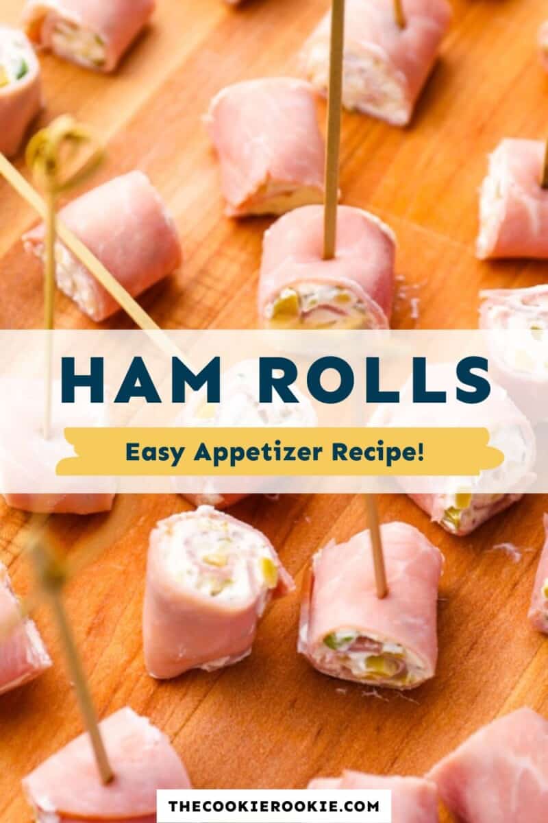 ham rolls ham roll ups pinterest