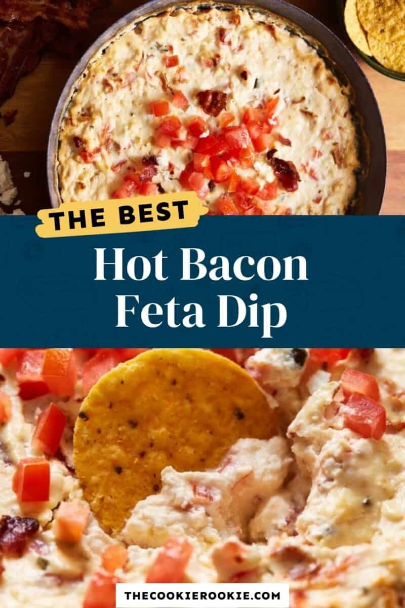 bacon feta dip pinterest