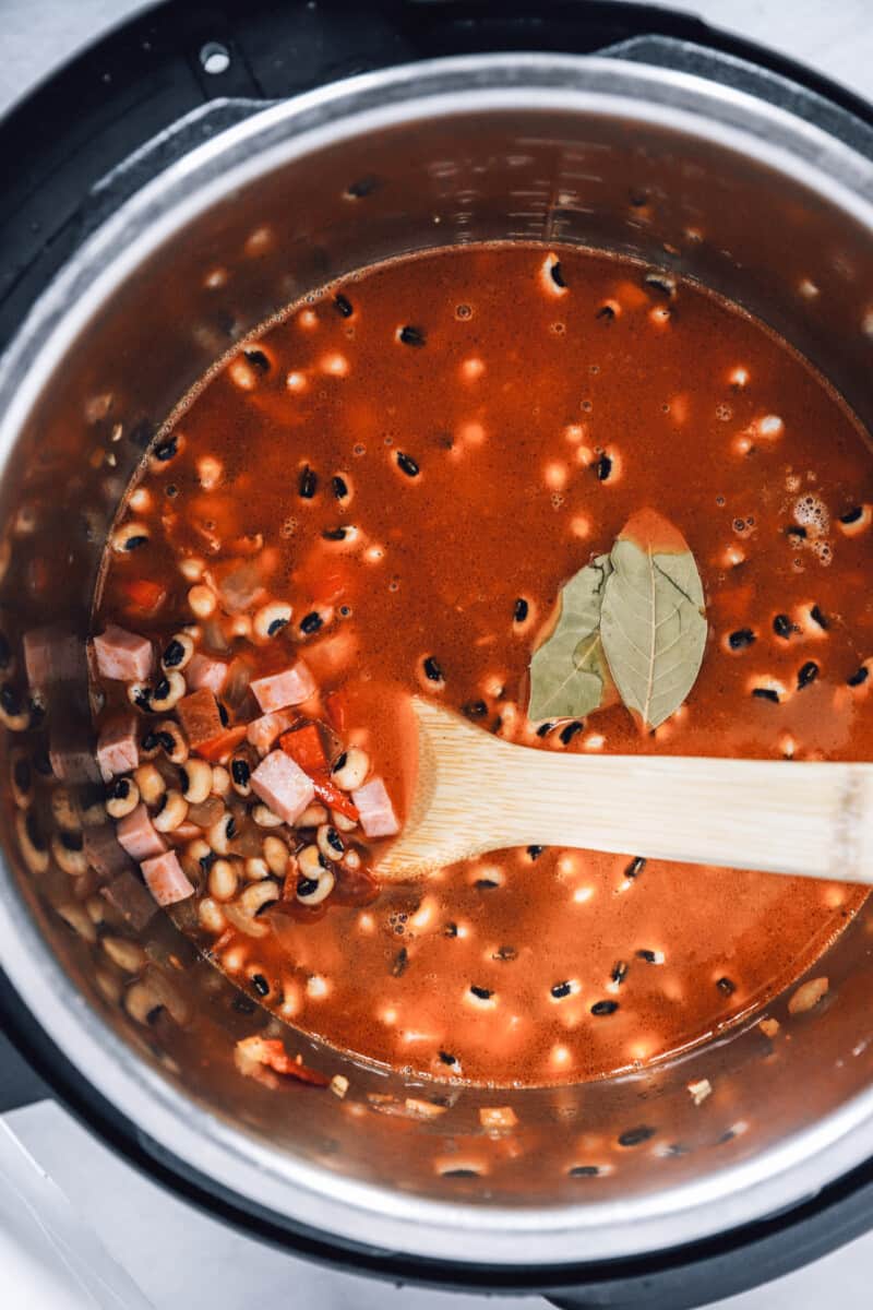 cooking black eyed peas in an instant pot