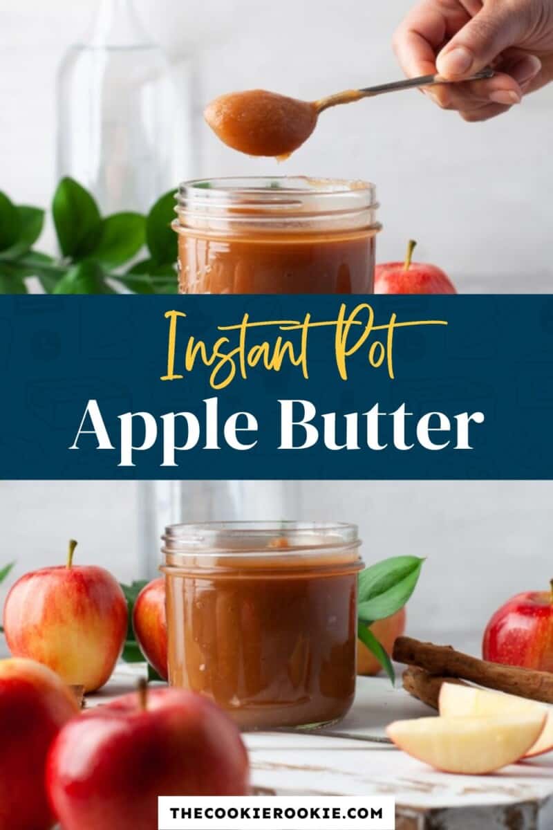 instant pot apple butter pinterest