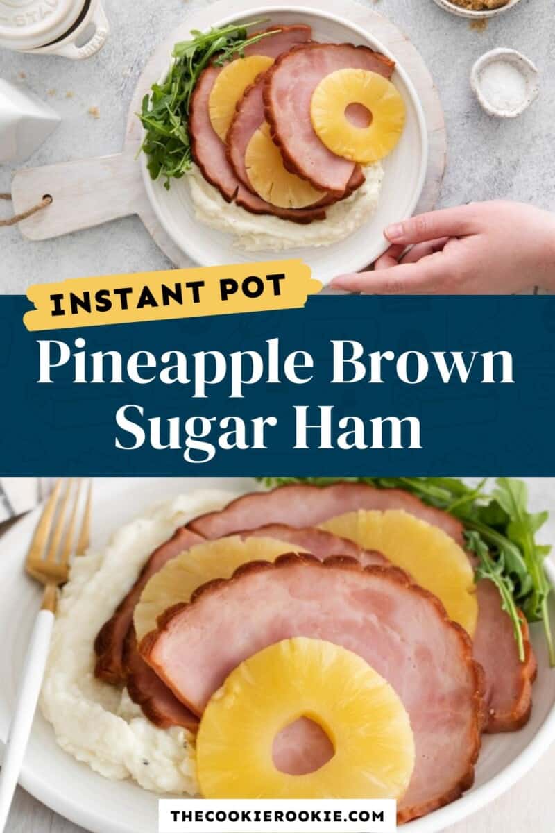instant pot pineapple ham pinterest
