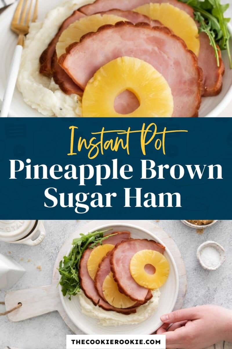 instant pot pineapple ham pinterest