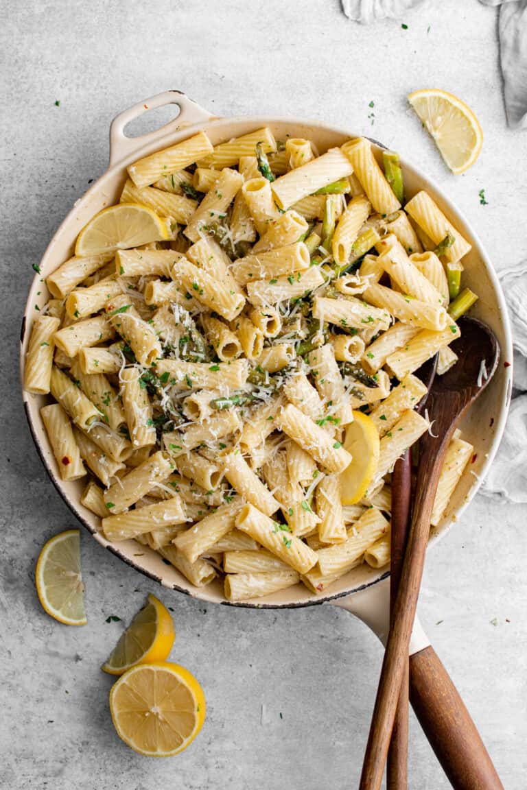 Lemon Asparagus Pasta Recipe The Cookie Rookie®