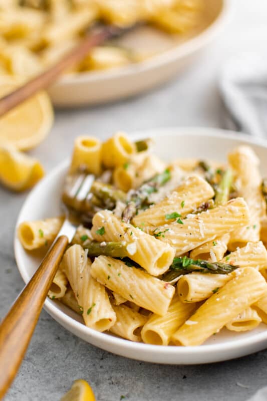 Lemon Asparagus Pasta Recipe The Cookie Rookie®