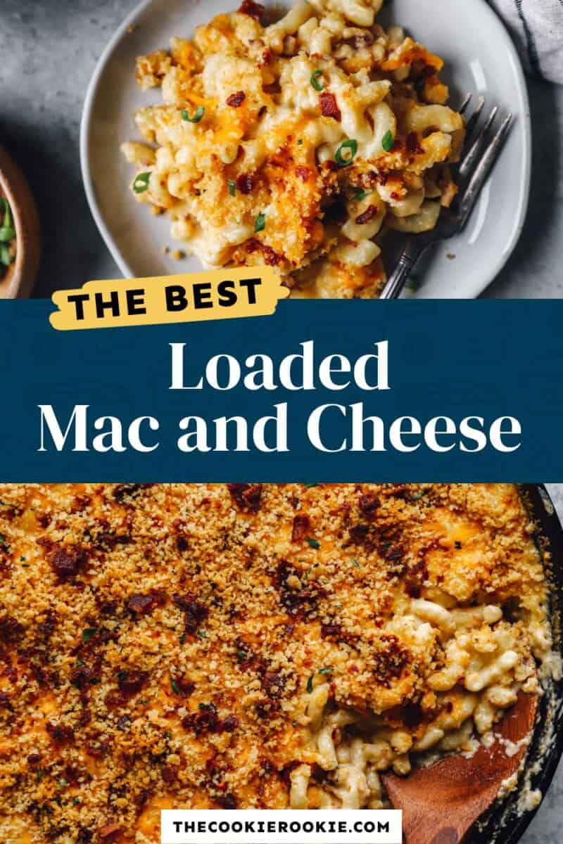 loaded Mac and cheese pinterest