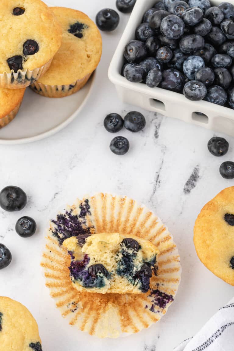 Blueberry Pancake Mix Muffins Recipe The Cookie Rookie®