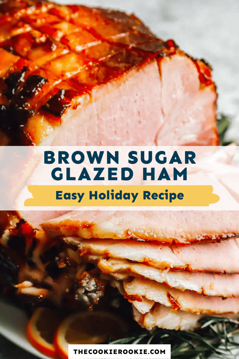 brown sugar glazed ham pinterest
