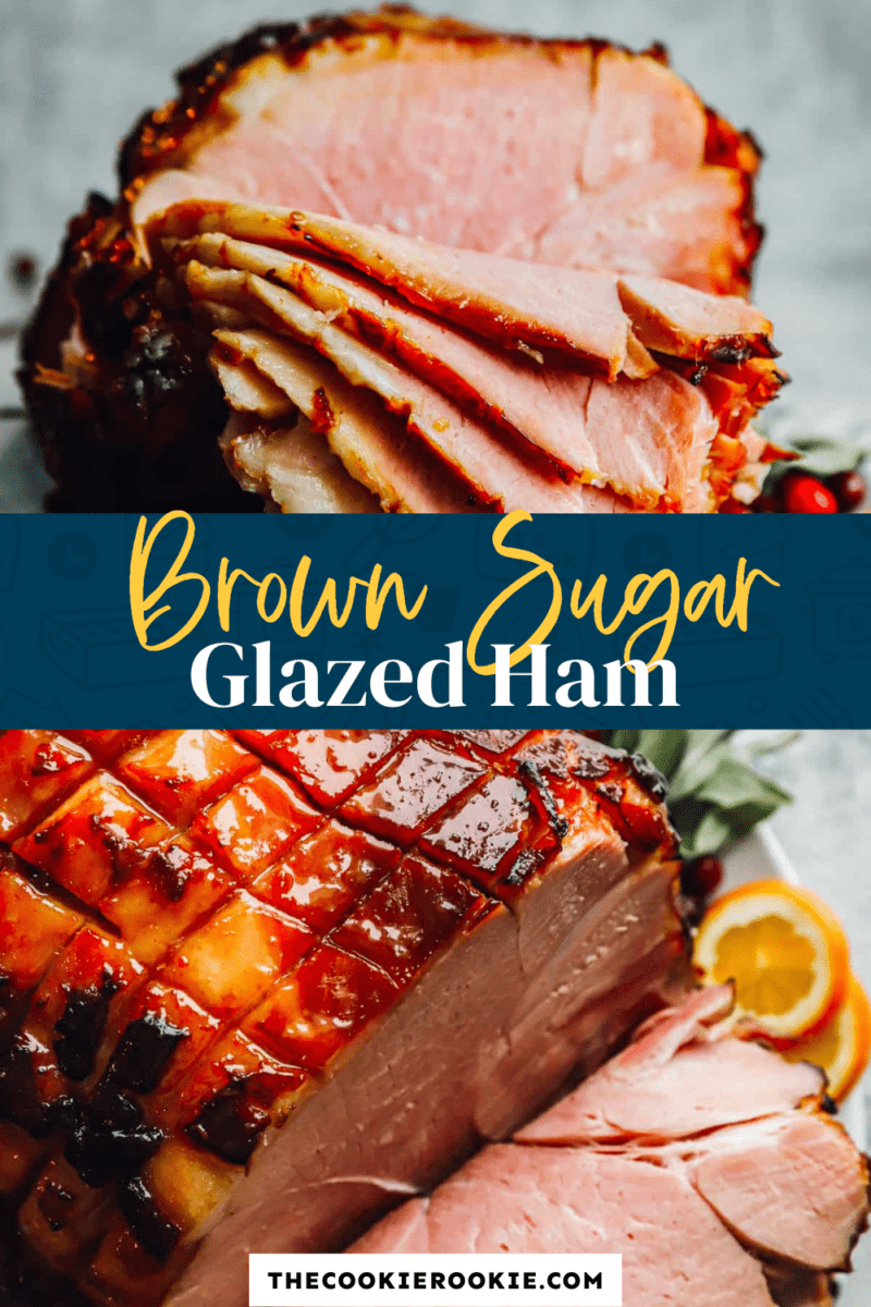 brown sugar glazed ham pinterest