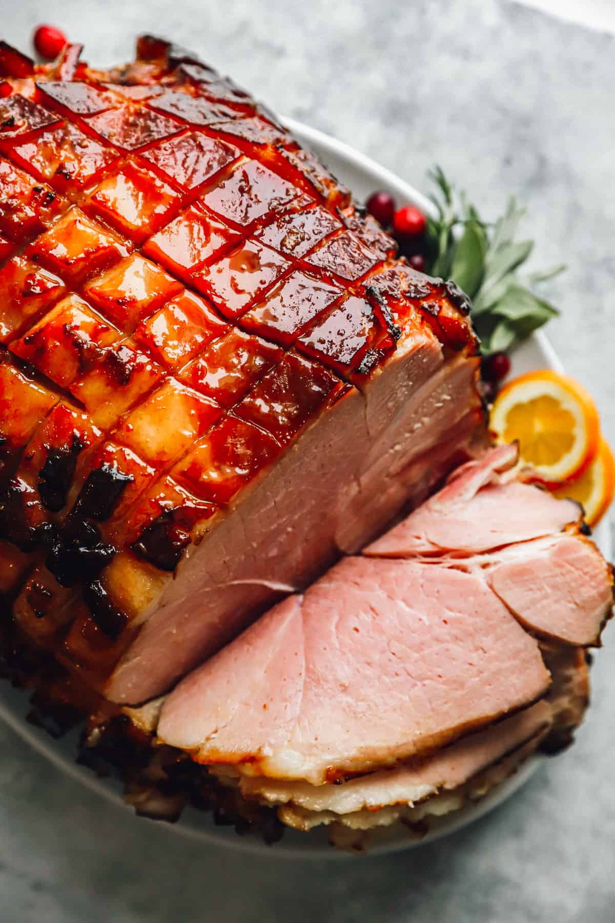 Baked Ham With Brown Sugar Glaze Recipe