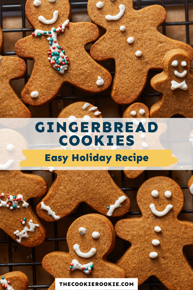 Gingerbread Men Cookies – Like Mother, Like Daughter