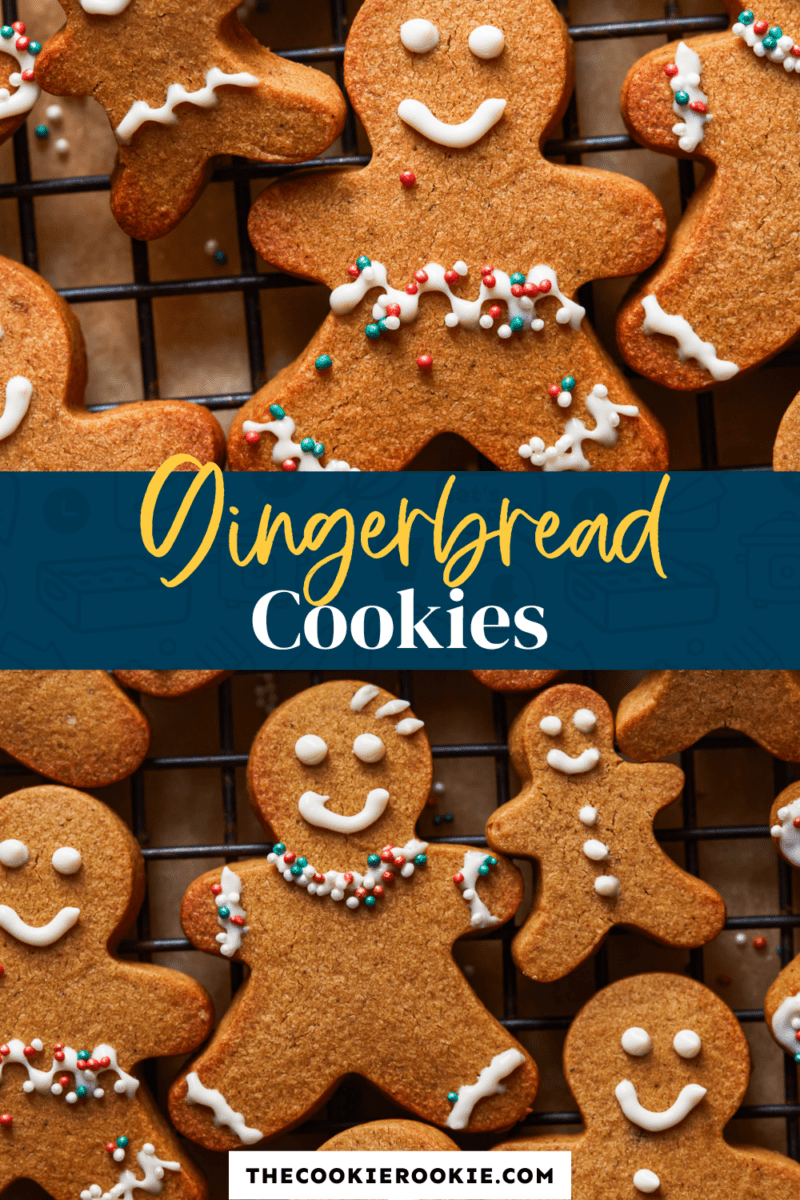 Gingerbread Men Cookies – Like Mother, Like Daughter