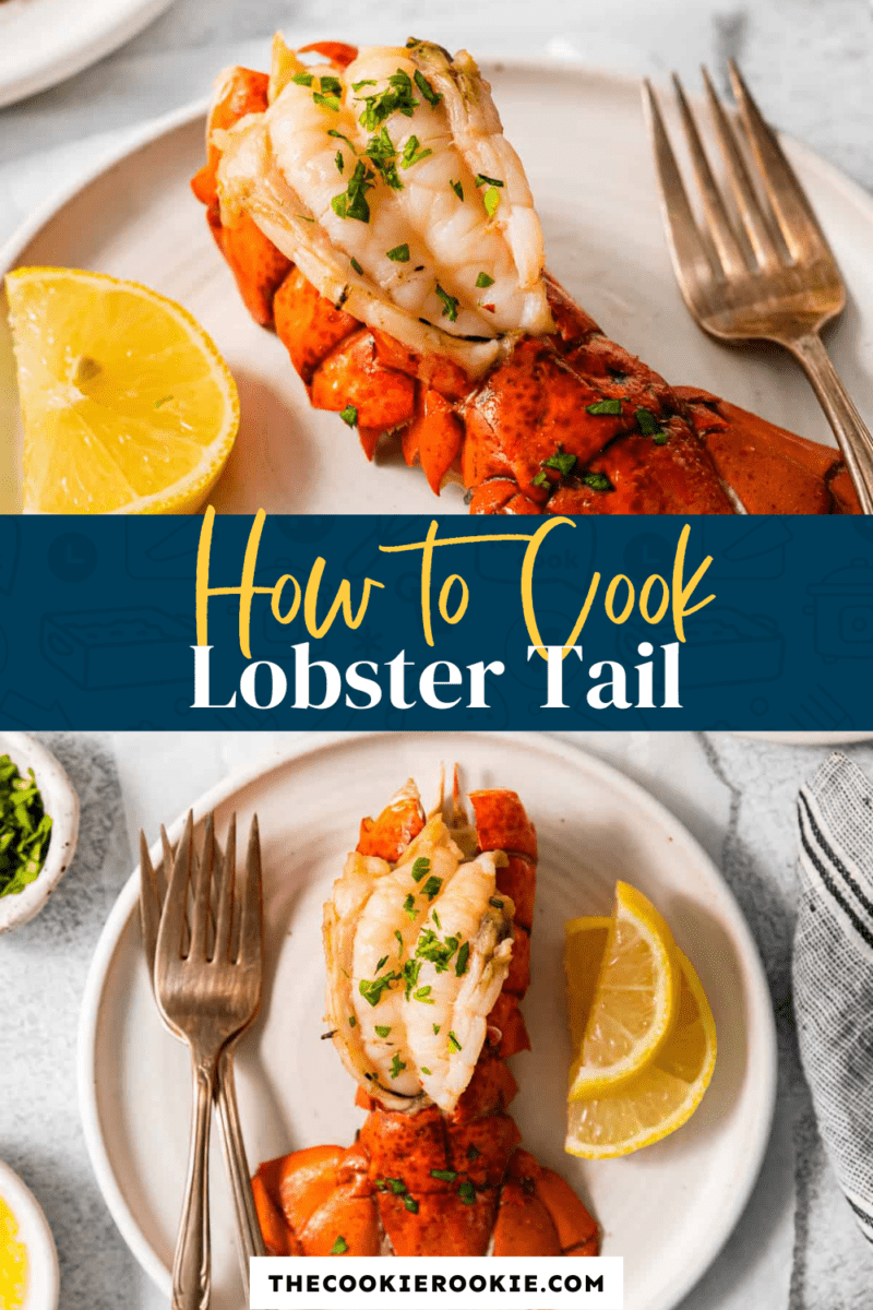 how to cook lobster tail pinterest