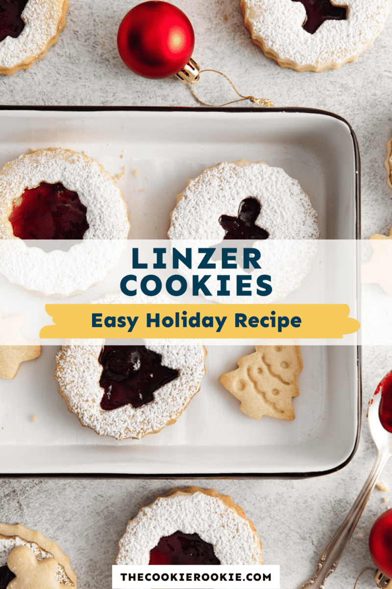 linzer cookies pinterest