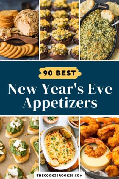 90+ New Year's Eve Appetizers - The Cookie Rookie®