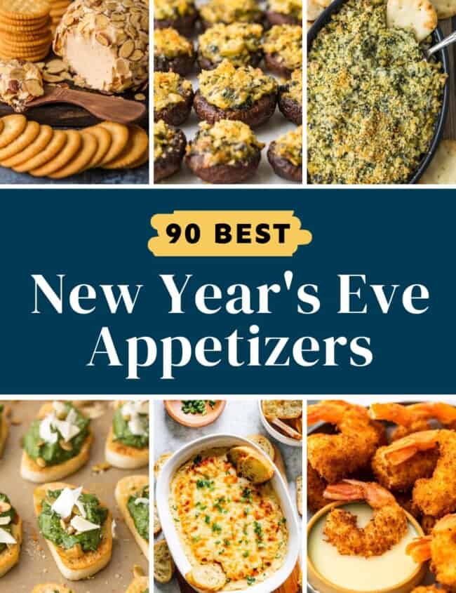 90 best New Year's Eve appetizers Pinterest