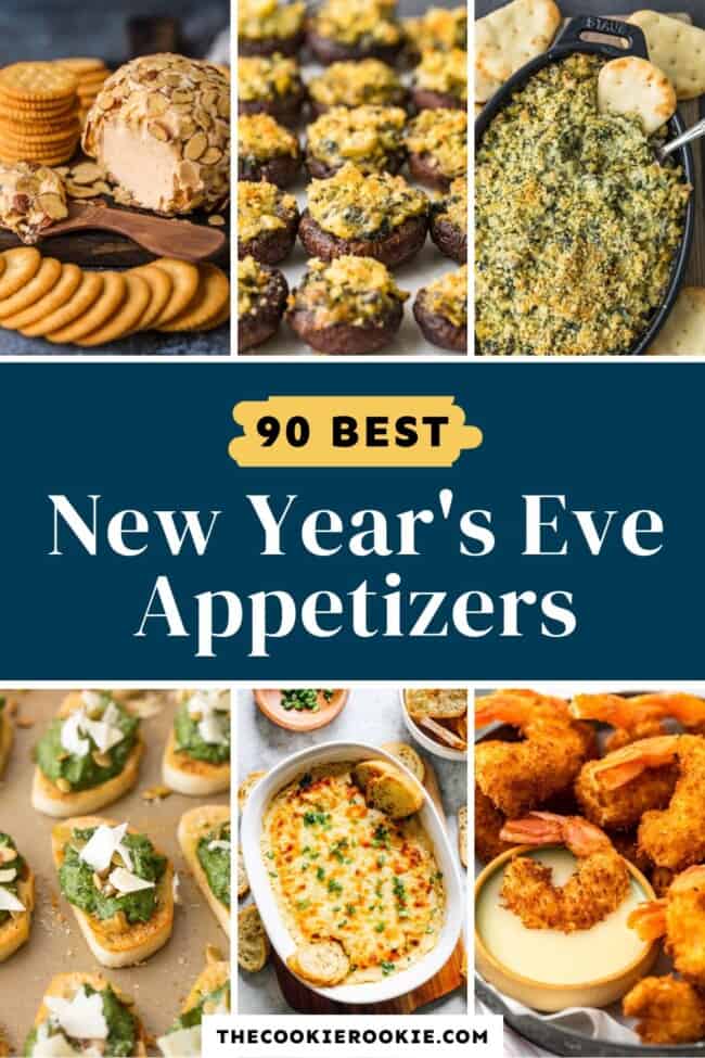 90+ New Year's Eve Appetizers - The Cookie Rookie®