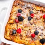 featured bread pudding.