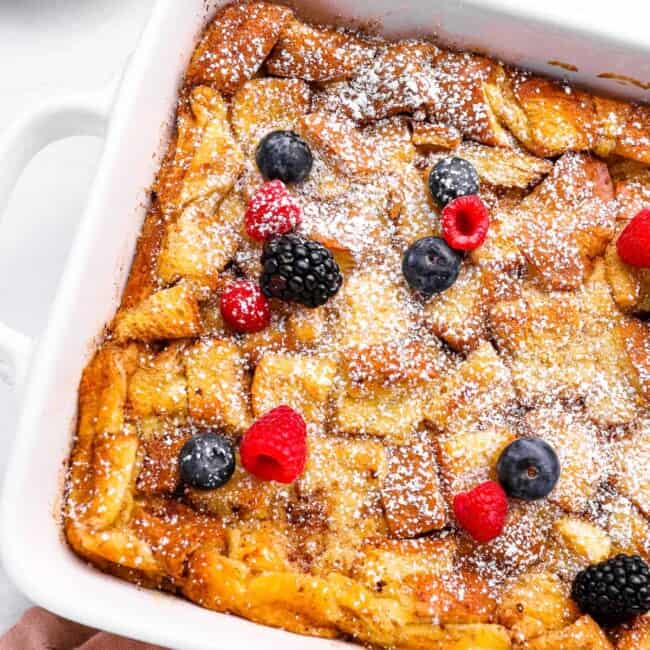 featured bread pudding.