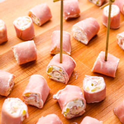 Ham Roll Ups (Ham Rolls) Tasty Made Simple