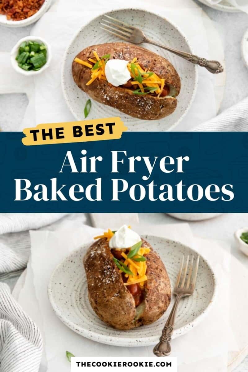 air fryer baked potatoes pinterest.