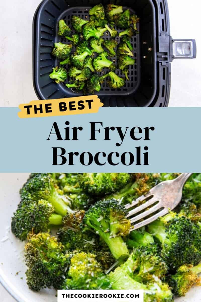 air fryer broccoli pinterest