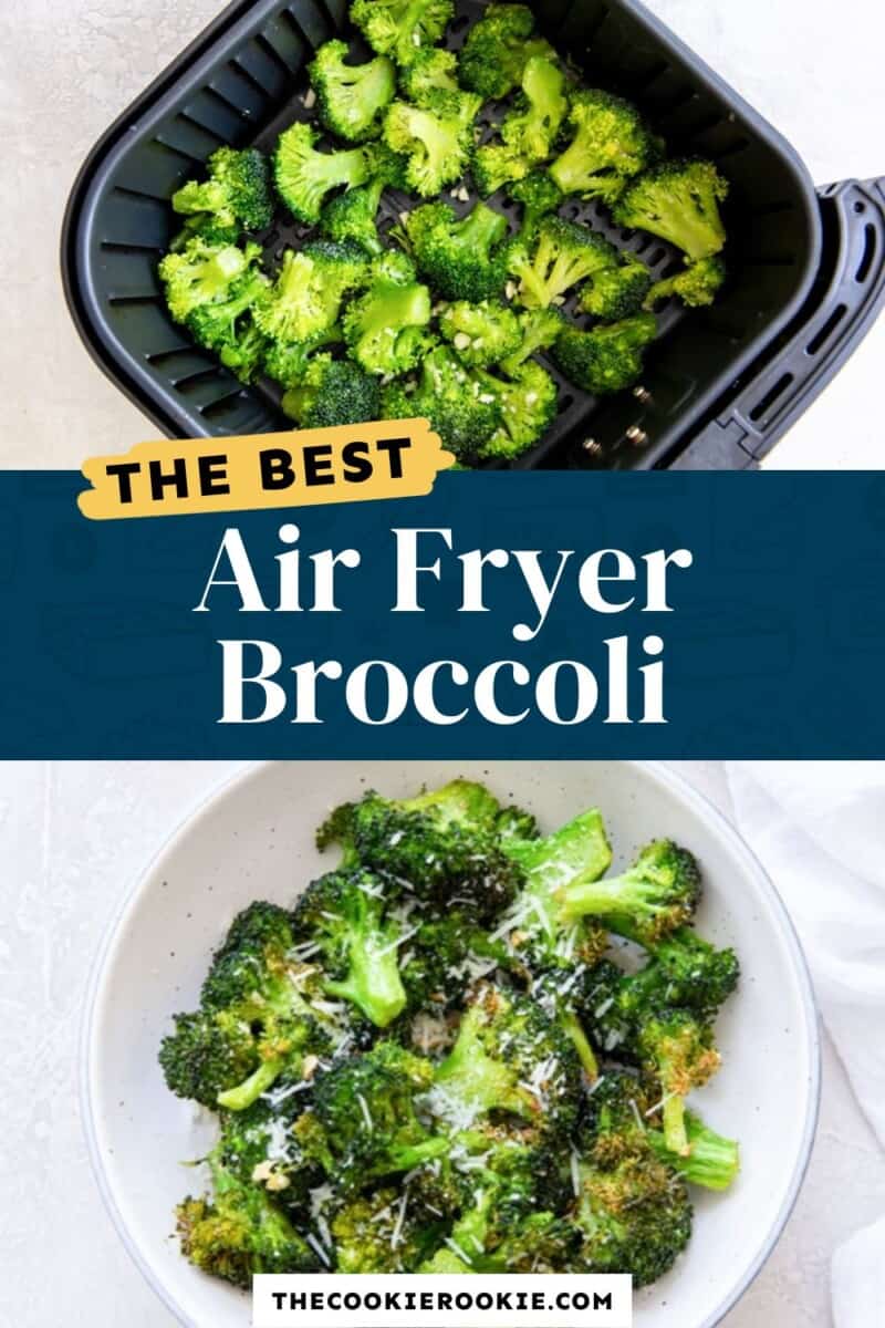 air fryer broccoli pinterest