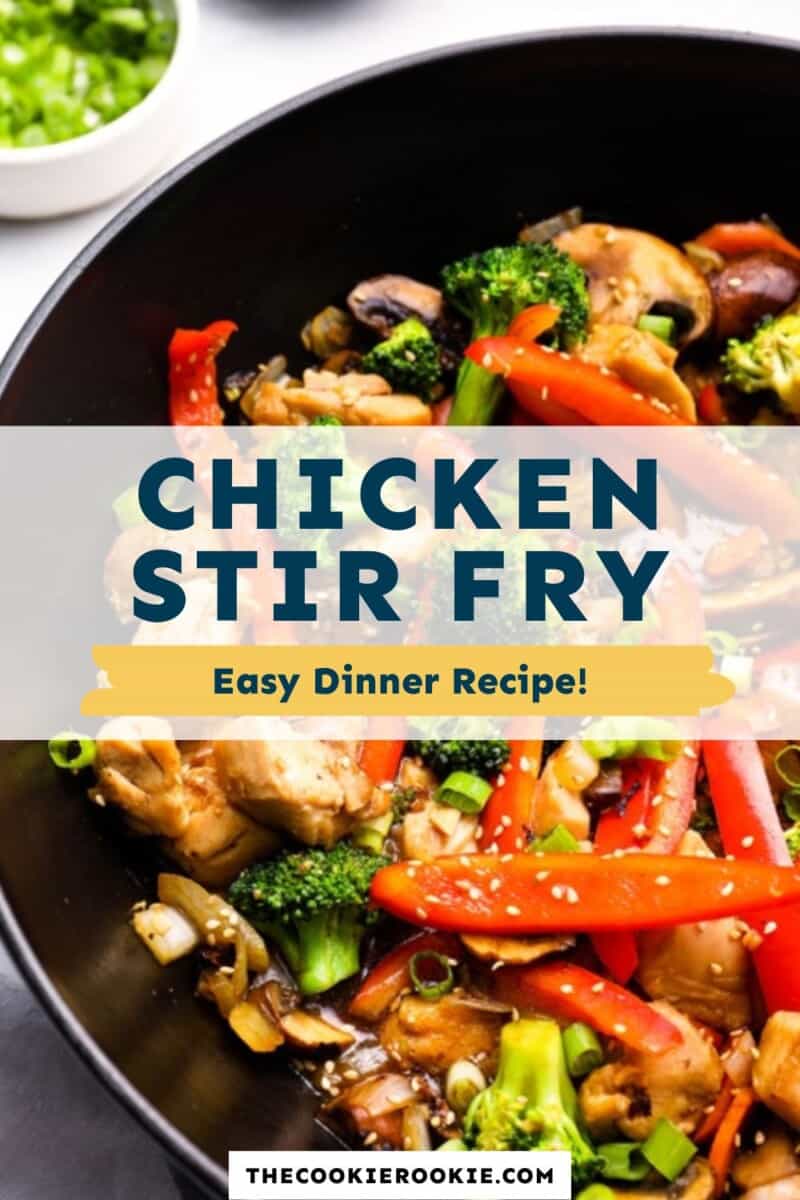 chicken stir fry pinterest